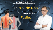 Le Mal de Dos 3 exercices
